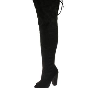Steve Madden Over The Knee Suede Boots